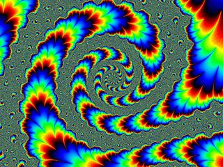 spiral rainbow